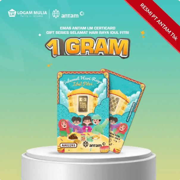 Emas Batangan Emas Antam LM Gift Series Idul Fitri 2026 - 1 gr